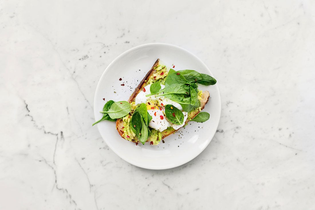 toast à l'avocat